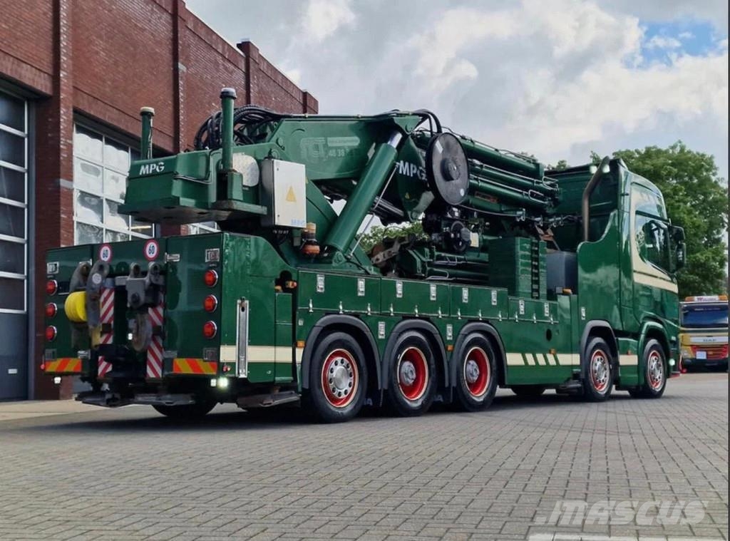 Scania R500 NGS Highline 10x4*6 - MPG 250T Crane 8+6 / JI Rabljene dizalice za težak teren