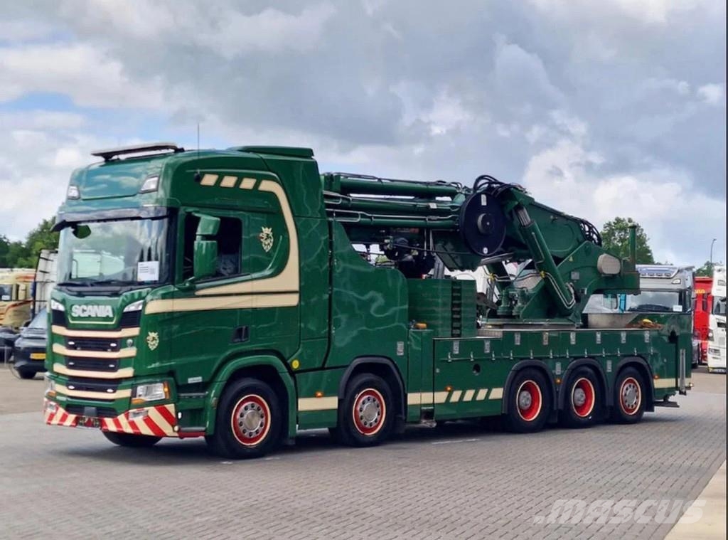 Scania R500 NGS Highline 10x4*6 - MPG 250T Crane 8+6 / JI Rabljene dizalice za težak teren