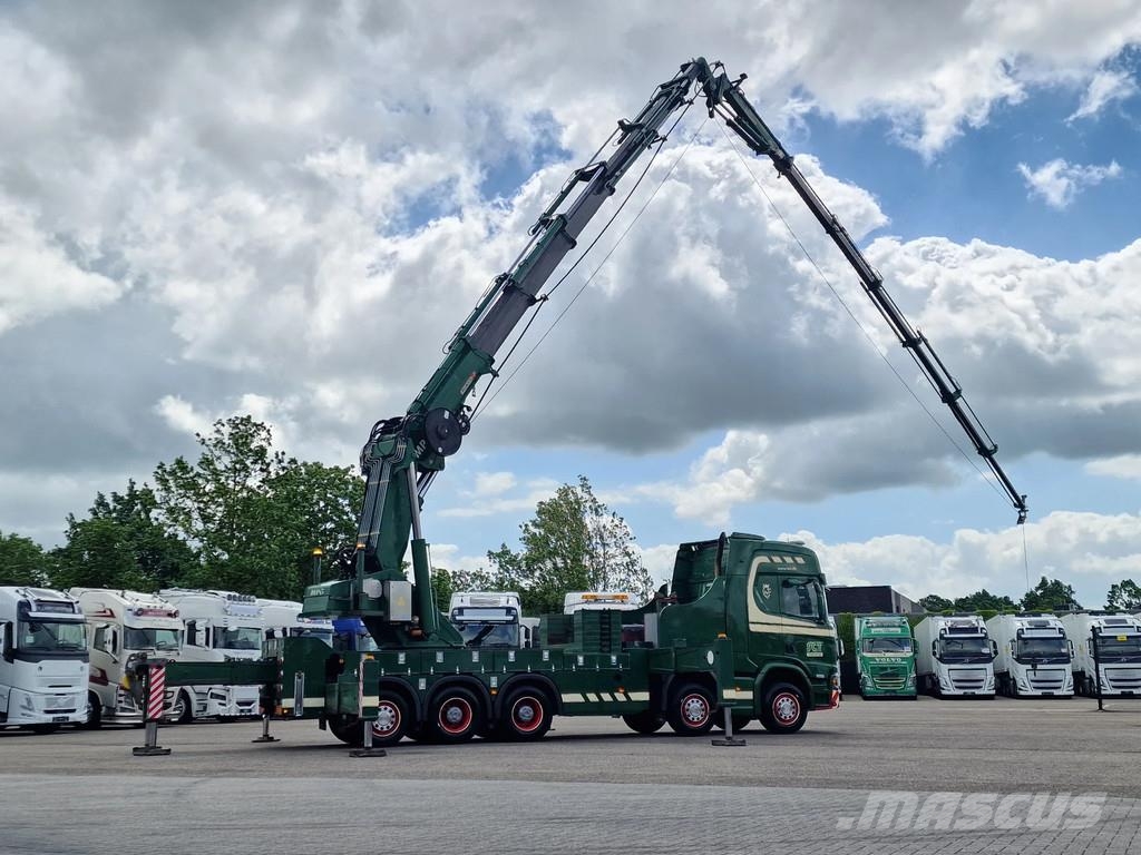 Scania R500 NGS Highline 10x4*6 - MPG 250T Crane 8+6 / JI Rabljene dizalice za težak teren
