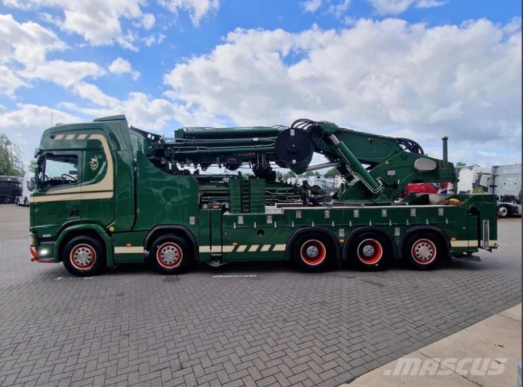 Scania R500 NGS Highline 10x4*6 - MPG 250T Crane 8+6 / JI Rabljene dizalice za težak teren