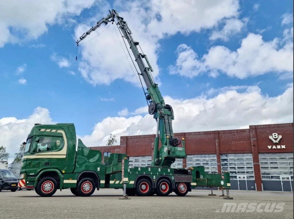 Scania R500 NGS Highline 10x4*6 - MPG 250T Crane 8+6 / JI Rabljene dizalice za težak teren