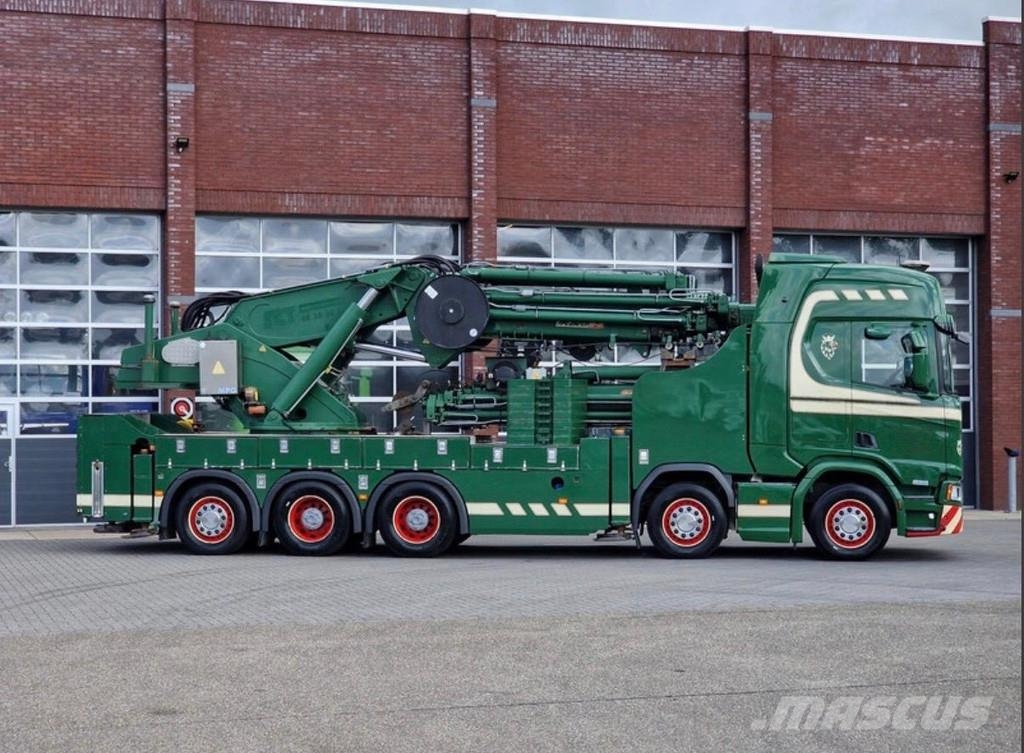 Scania R500 NGS Highline 10x4*6 - MPG 250T Crane 8+6 / JI Rabljene dizalice za težak teren