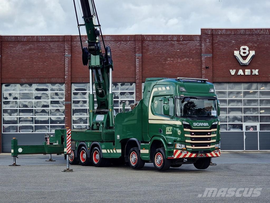 Scania R500 NGS Highline 10x4*6 - MPG 250T Crane 8+6 / JI Rabljene dizalice za težak teren