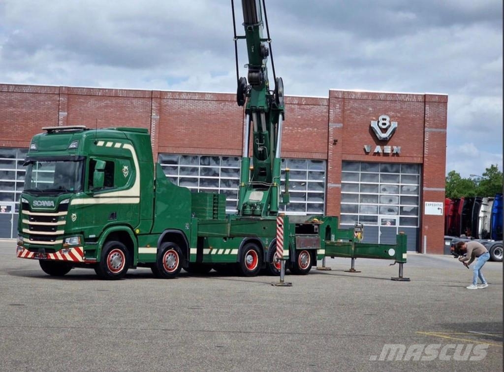 Scania R500 NGS Highline 10x4*6 - MPG 250T Crane 8+6 / JI Rabljene dizalice za težak teren