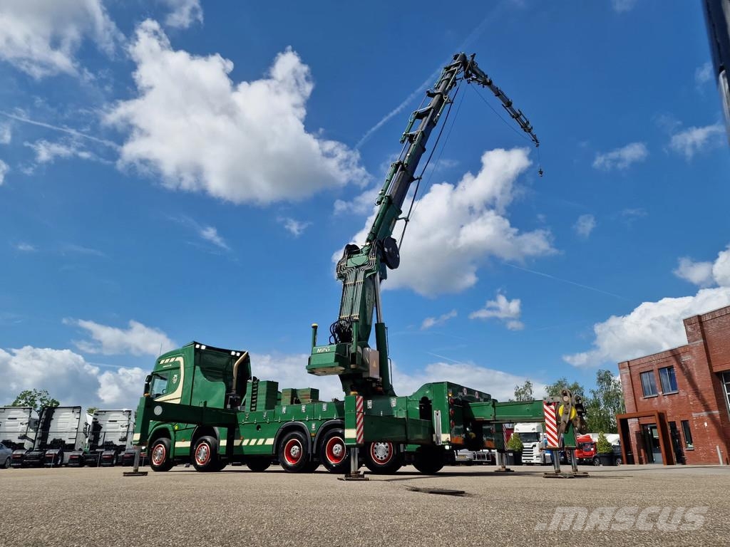 Scania R500 NGS Highline 10x4*6 - MPG 250T Crane 8+6 / JI Rabljene dizalice za težak teren