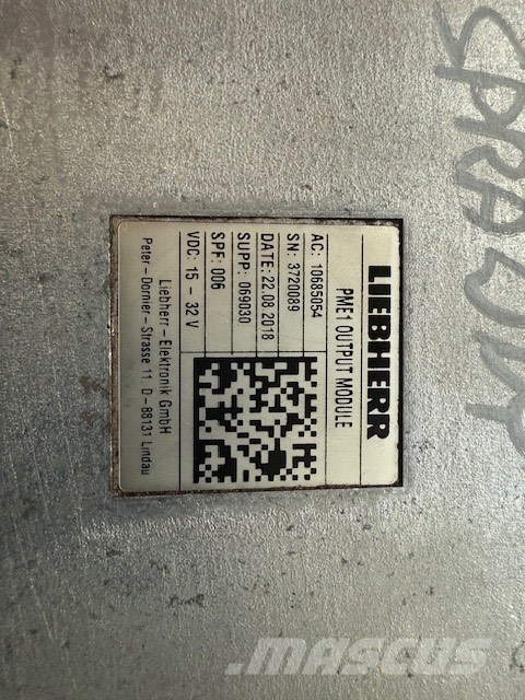 Liebherr L 550 XPower STEROWNIK Elektronika