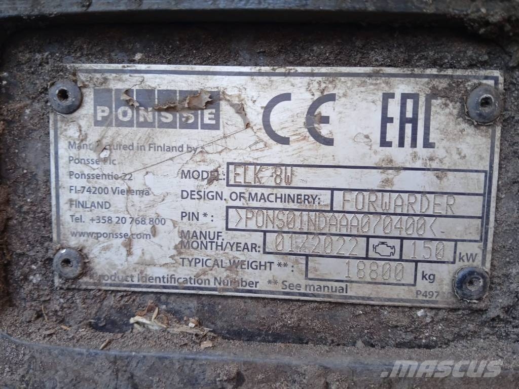 Ponsse Elk Forwarder