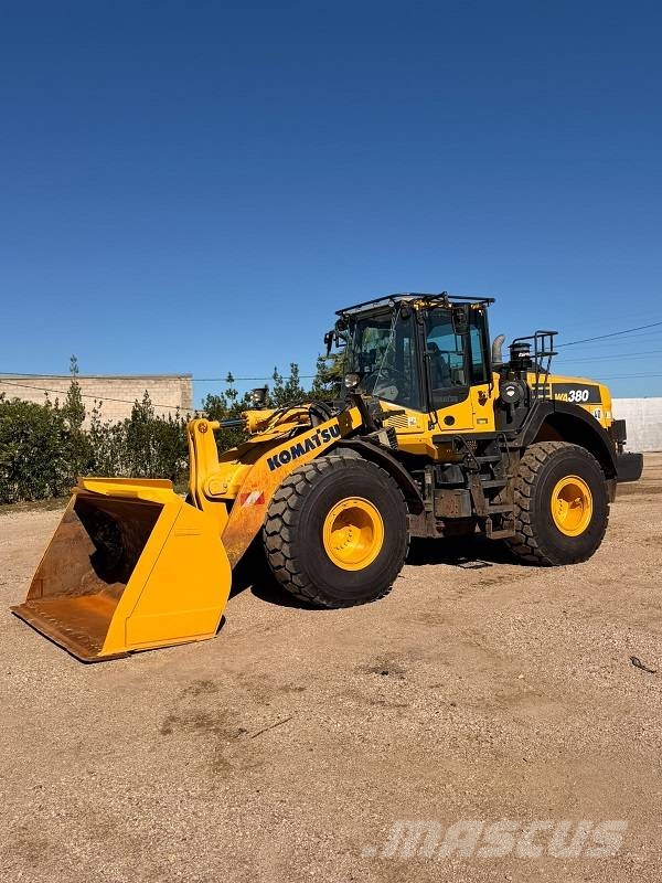 Komatsu WA380-8E0 Cargadoras sobre ruedas