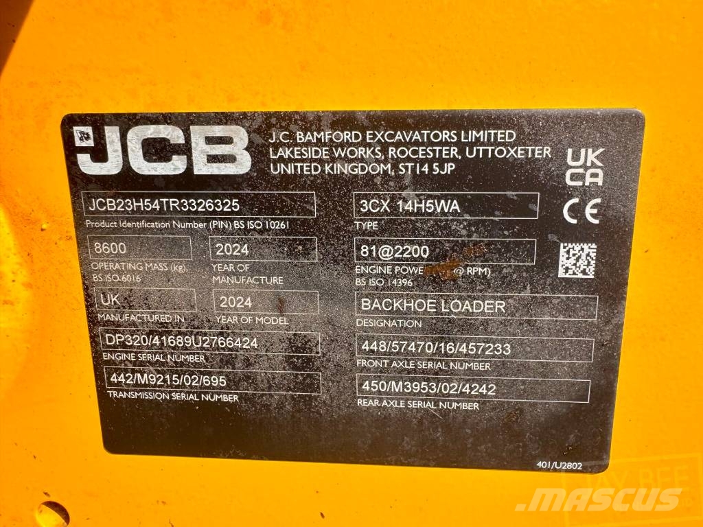 JCB 3 CX SM Plus Rendegravere
