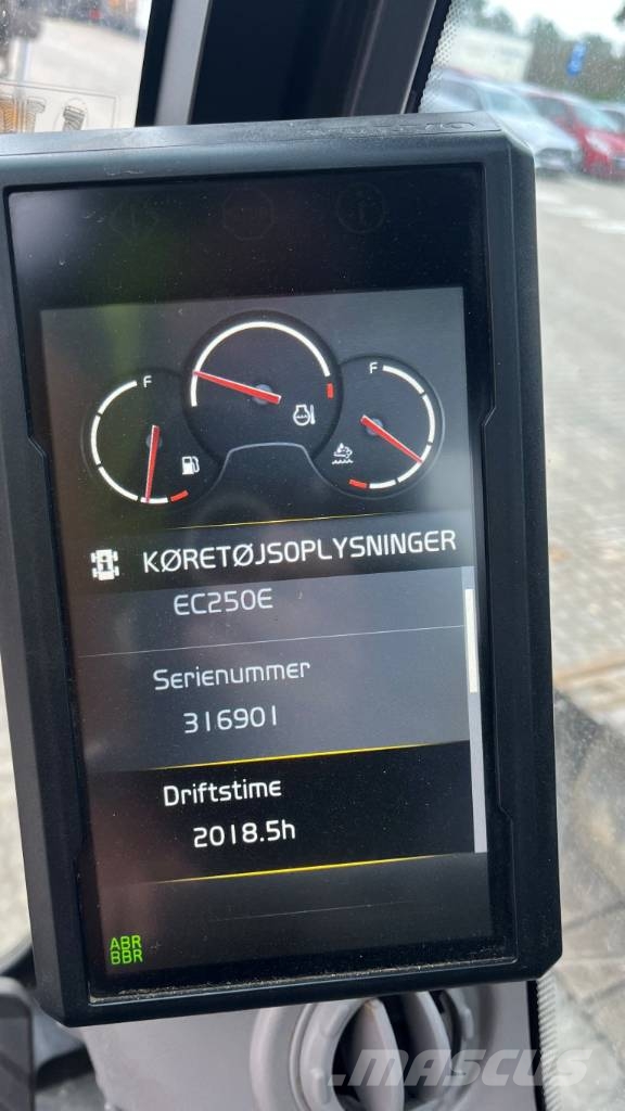 Volvo EC250EL Gravemaskiner på larvebånd