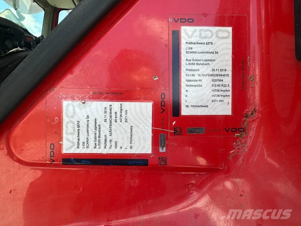 DAF CF 85.480 tractor unit 6x4, manual gearbox, steel Traktorske jedinice