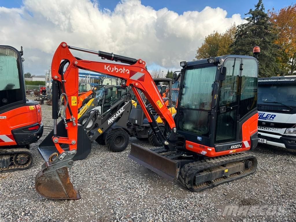Kubota KX 027-4 top Zustand netto 29.000 EUR Minibagger < 7t