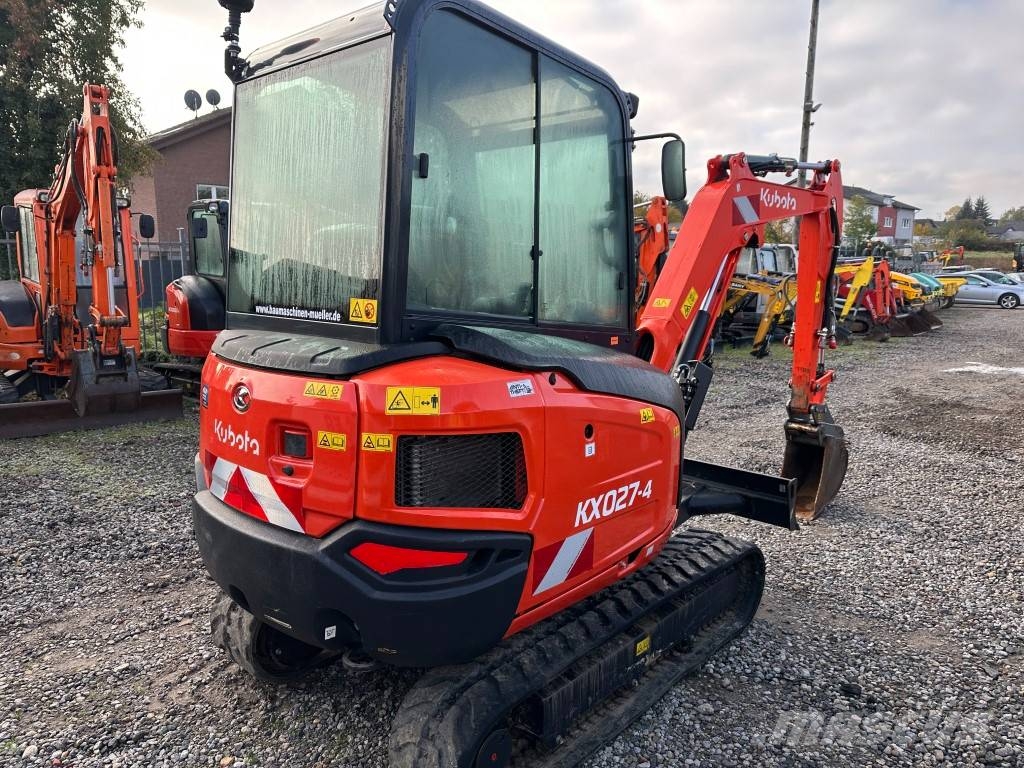 Kubota KX 027-4 top Zustand netto 29.000 EUR Minibagger < 7t