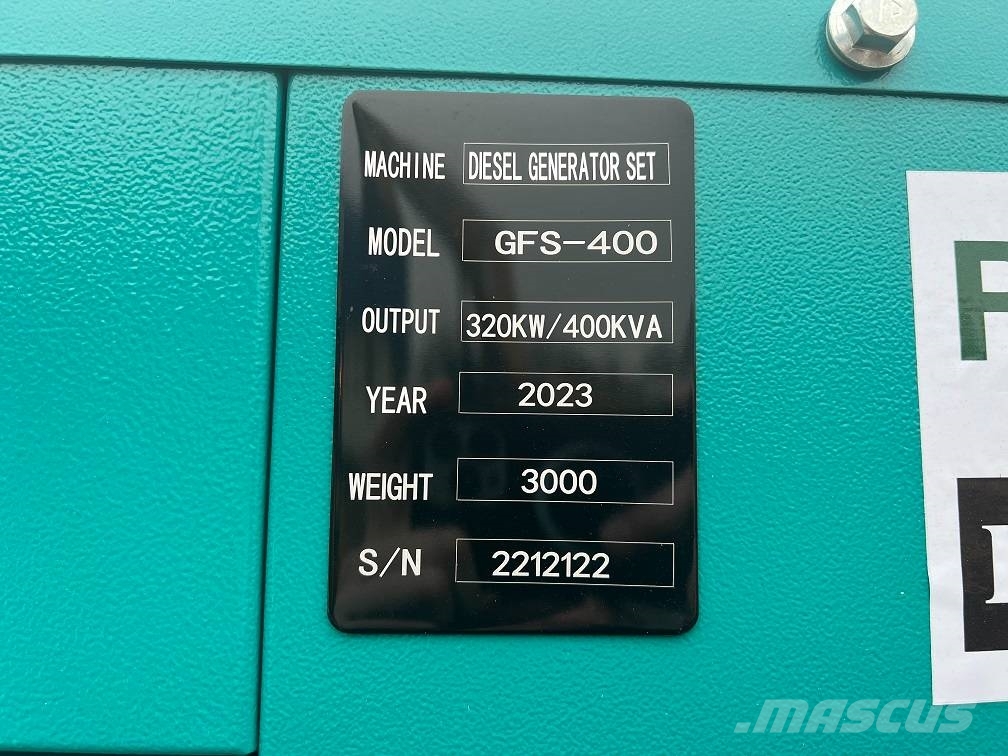 Ricardo 400KVA 320KW SILENT 3 PHASE GENERATOR 50HZ 400V NE Γεννήτριες ντίζελ