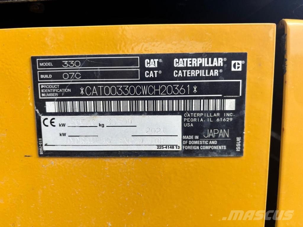 CAT 330 07C Escavatori cingolati
