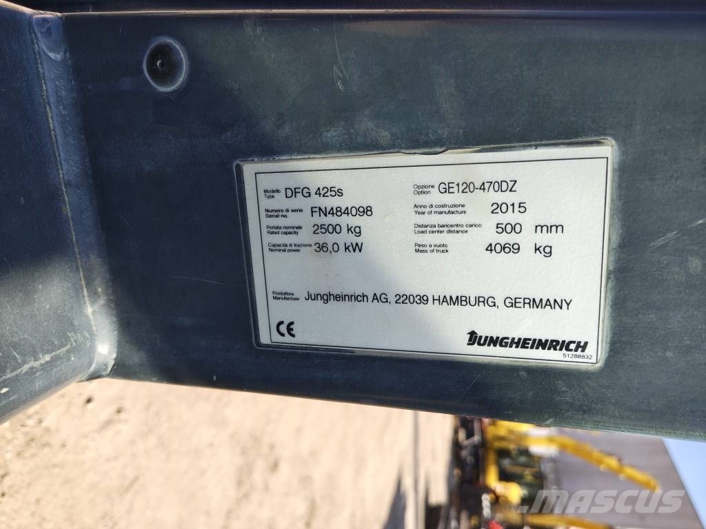 Jungheinrich DFG 25 BS Dīzeļa autoiekrāvēji