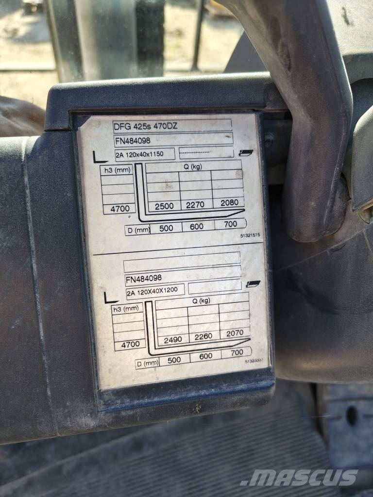 Jungheinrich DFG 25 BS Dīzeļa autoiekrāvēji