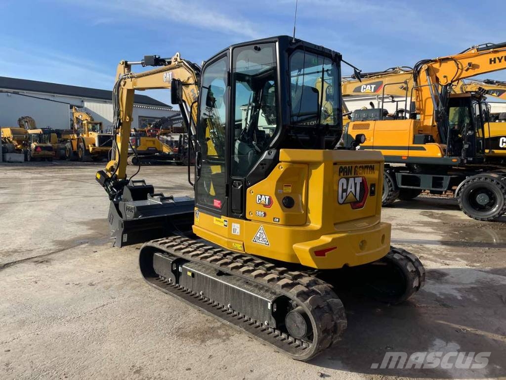 CAT 305 Uthyres/For Rental Minigravere <7t