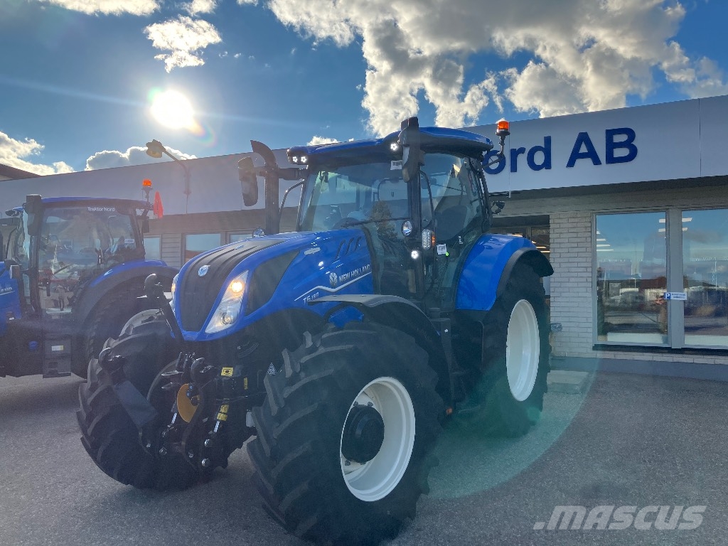 New Holland T6.180 AC Frontlyft&PTO Trattori