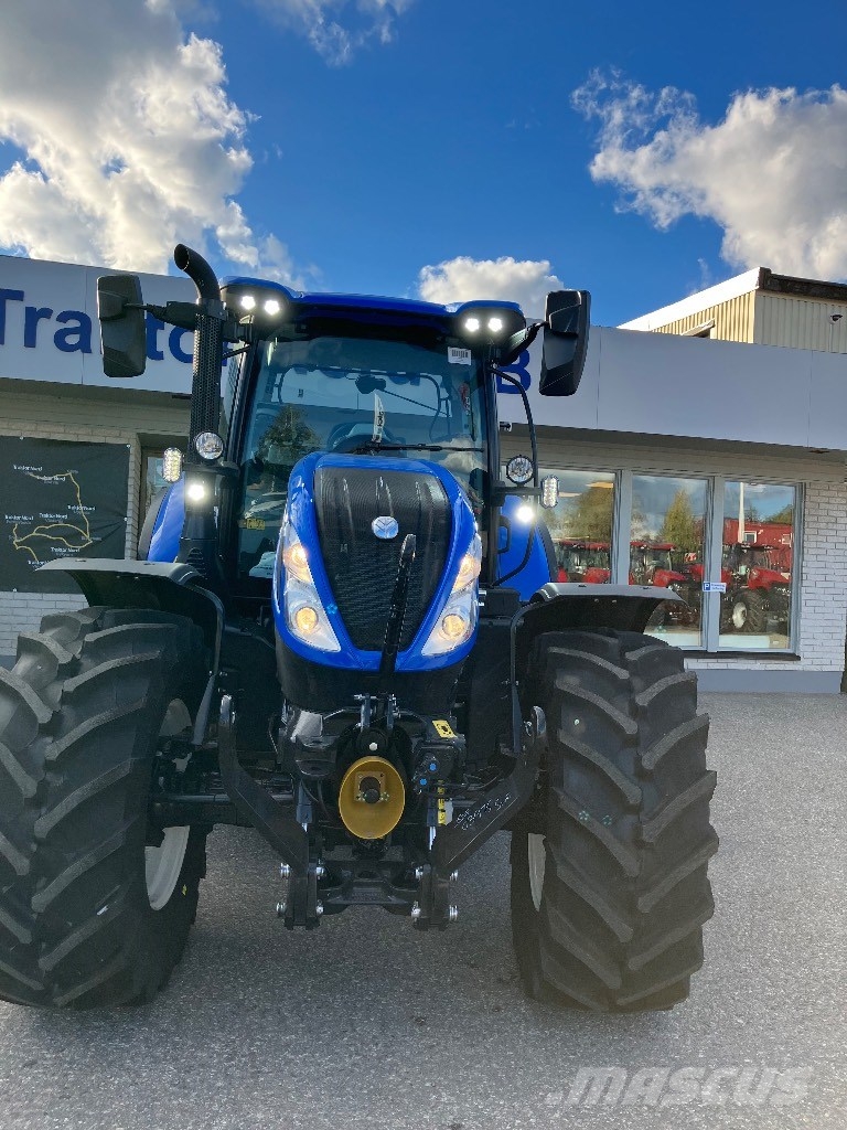 New Holland T6.180 AC Frontlyft&PTO Trattori