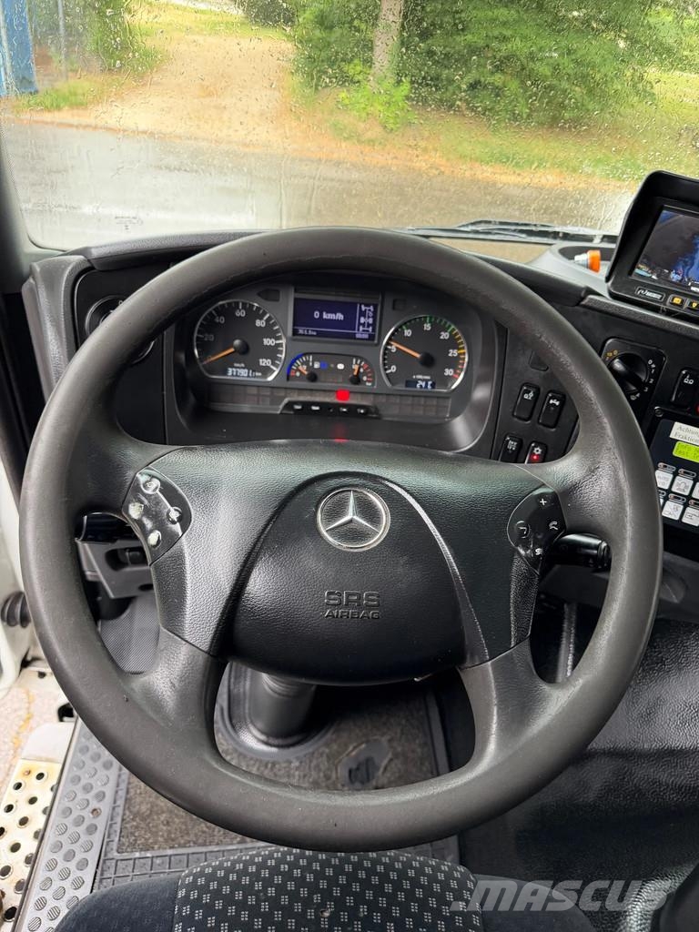 Mercedes-Benz Axor 2529 6 Stück Müllwagen HECKLADER, Zöller Medi Camiones de basura