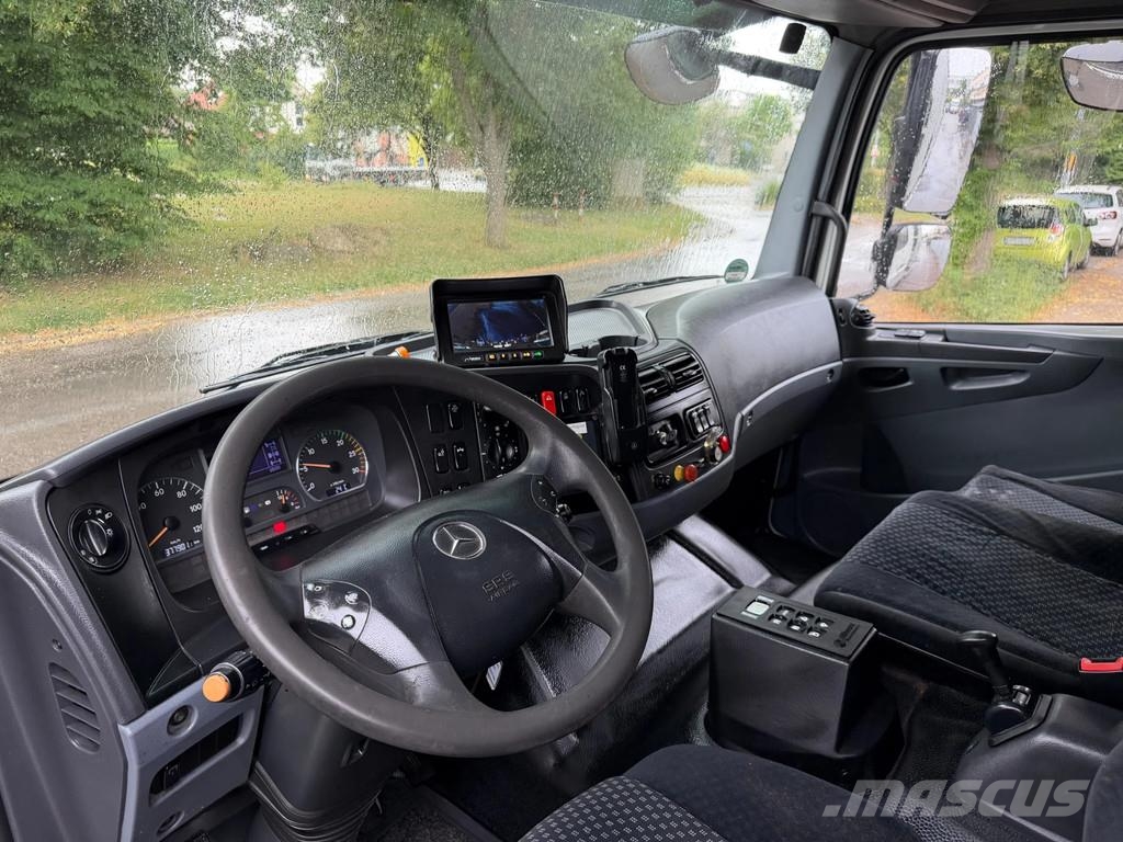 Mercedes-Benz Axor 2529 6 Stück Müllwagen HECKLADER, Zöller Medi Camiones de basura