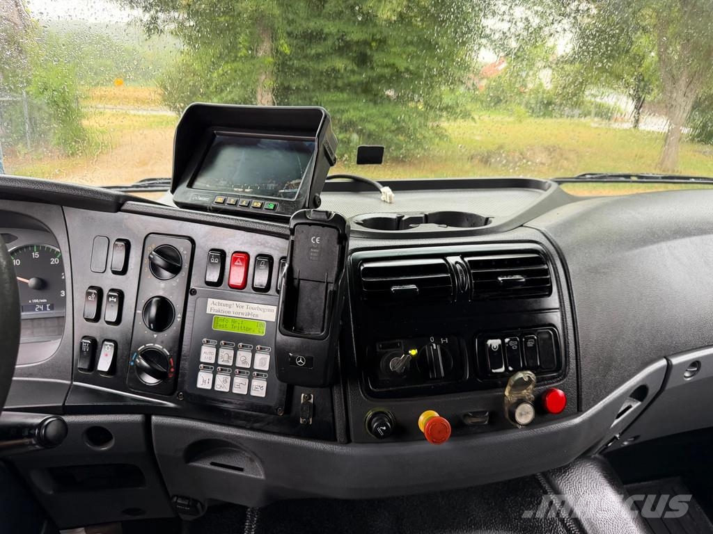 Mercedes-Benz Axor 2529 6 Stück Müllwagen HECKLADER, Zöller Medi Camiones de basura