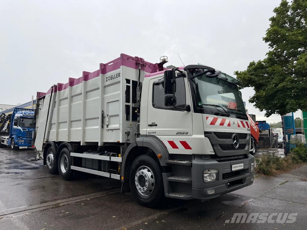 Mercedes-Benz Axor 2529 6 Stück Müllwagen HECKLADER, Zöller Medi Camiones de basura