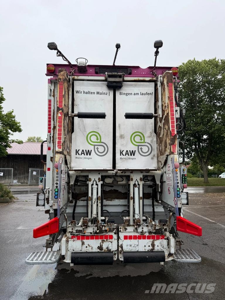 Mercedes-Benz Axor 2529 6 Stück Müllwagen HECKLADER, Zöller Medi Camiones de basura