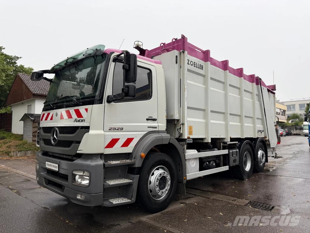 Mercedes-Benz Axor 2529 6 Stück Müllwagen HECKLADER, Zöller Medi Camiones de basura