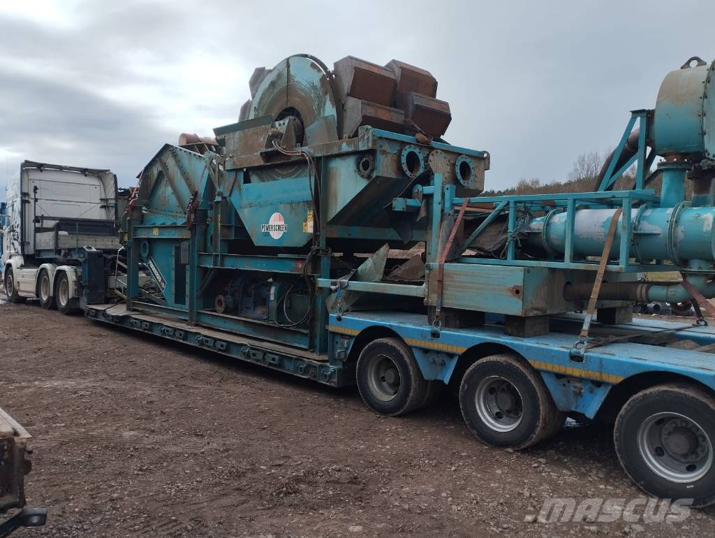 Powersceen Finemaster 120 Hydrocyklon Mobilna sita