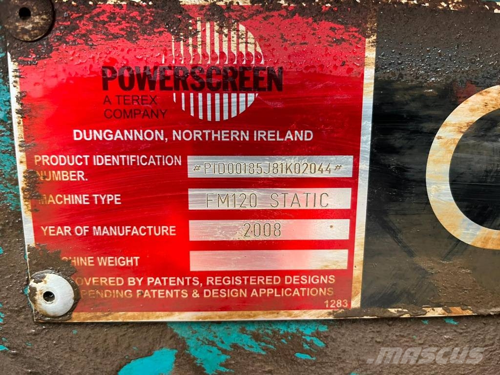Powersceen Finemaster 120 Hydrocyklon Mobilna sita