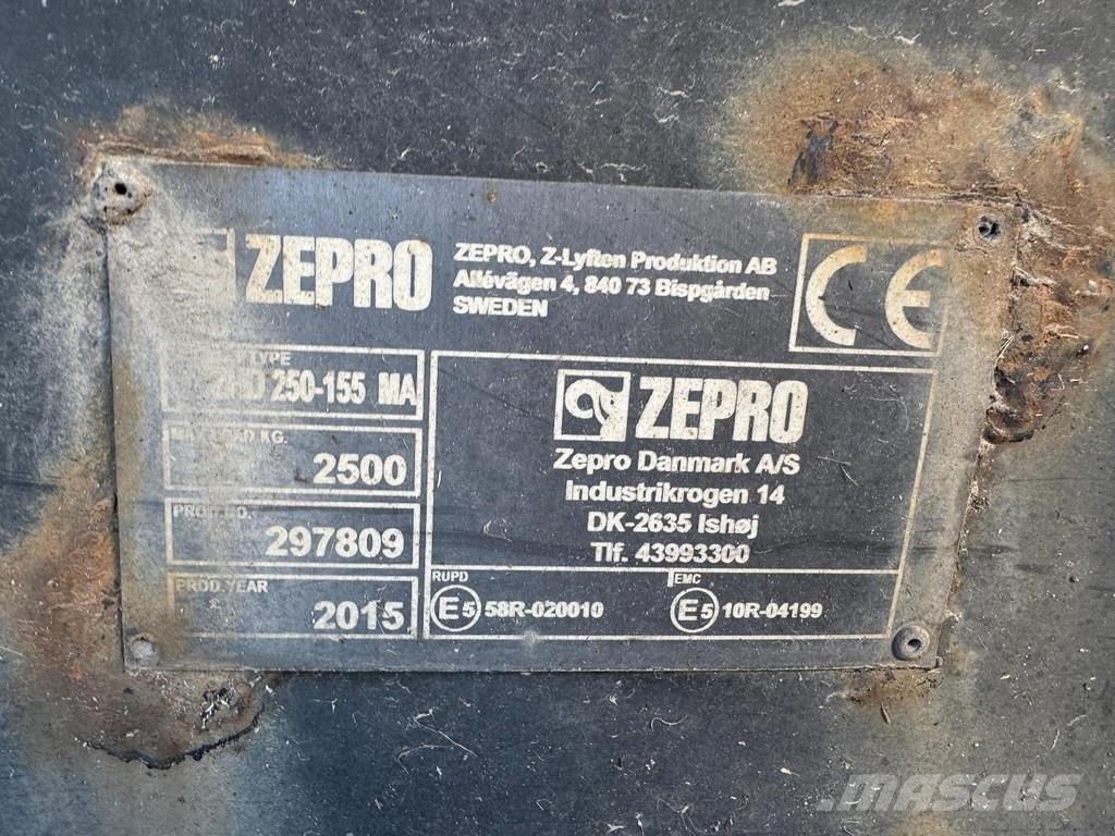MAN TGM 18.290 4X2 EURO 6 + ZEPRO LIFT 2500 KG Camión con caja abierta