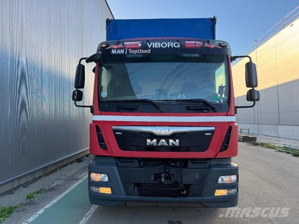 MAN TGM 18.290 4X2 EURO 6 + ZEPRO LIFT 2500 KG Schuifzeilopbouw