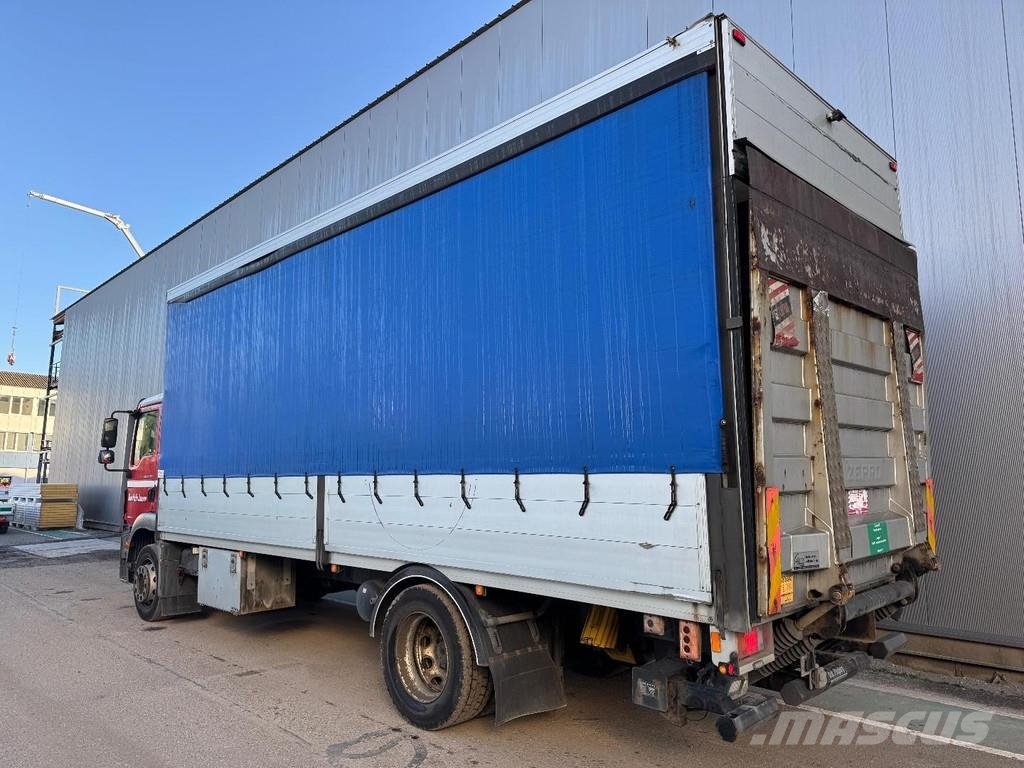 MAN TGM 18.290 4X2 EURO 6 + ZEPRO LIFT 2500 KG Camión con caja abierta