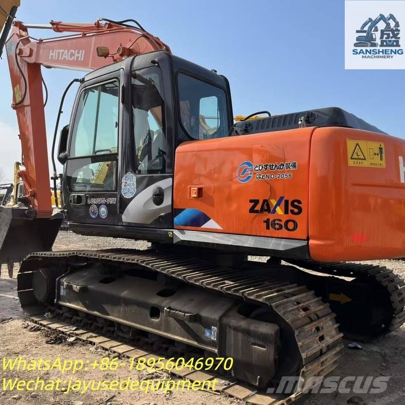 Hitachi ZX 160 Excavadoras sobre orugas