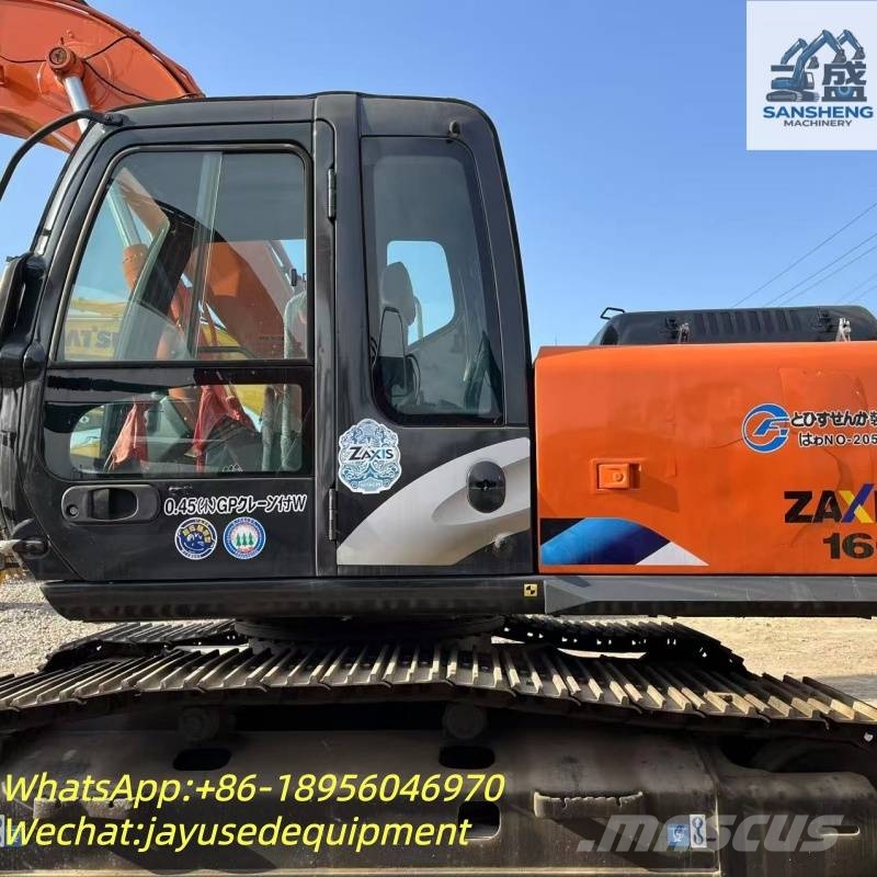 Hitachi ZX 160 Excavadoras sobre orugas