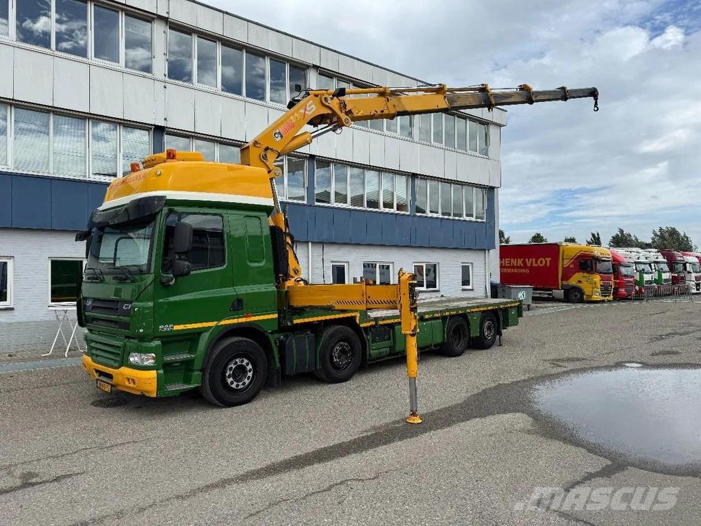 DAF CF 85.410 8X2 HIAB 422EP5 + REMOTE CONTROL Kranen voor alle terreinen