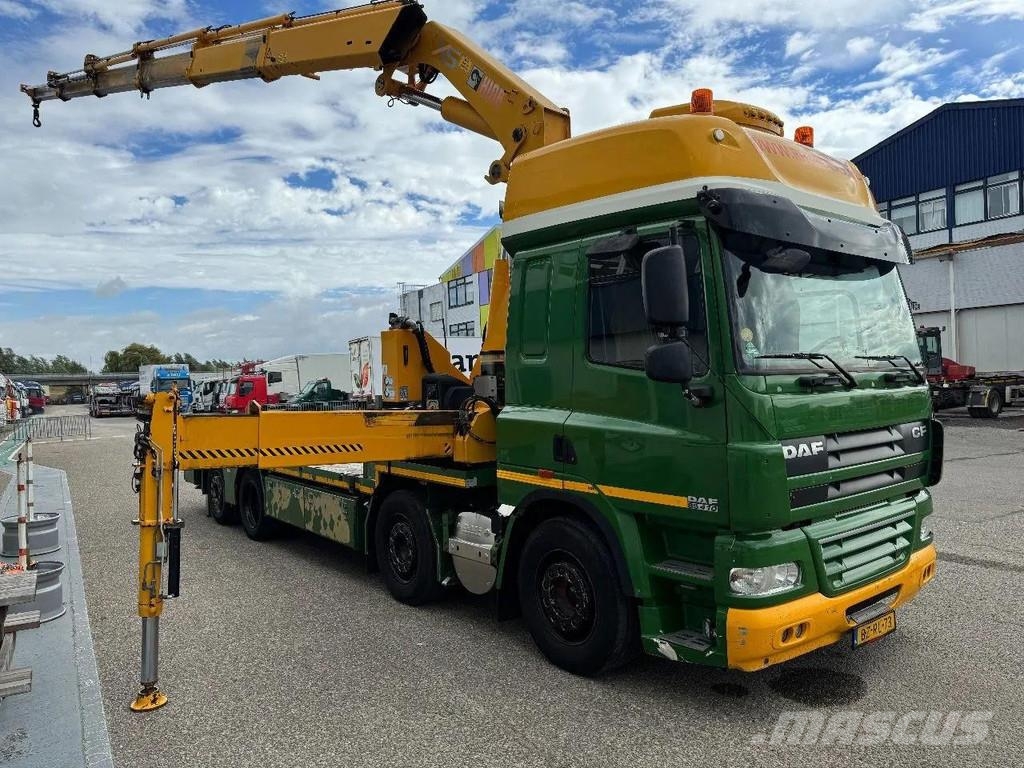DAF CF 85.410 8X2 HIAB 422EP5 + REMOTE CONTROL Kranen voor alle terreinen
