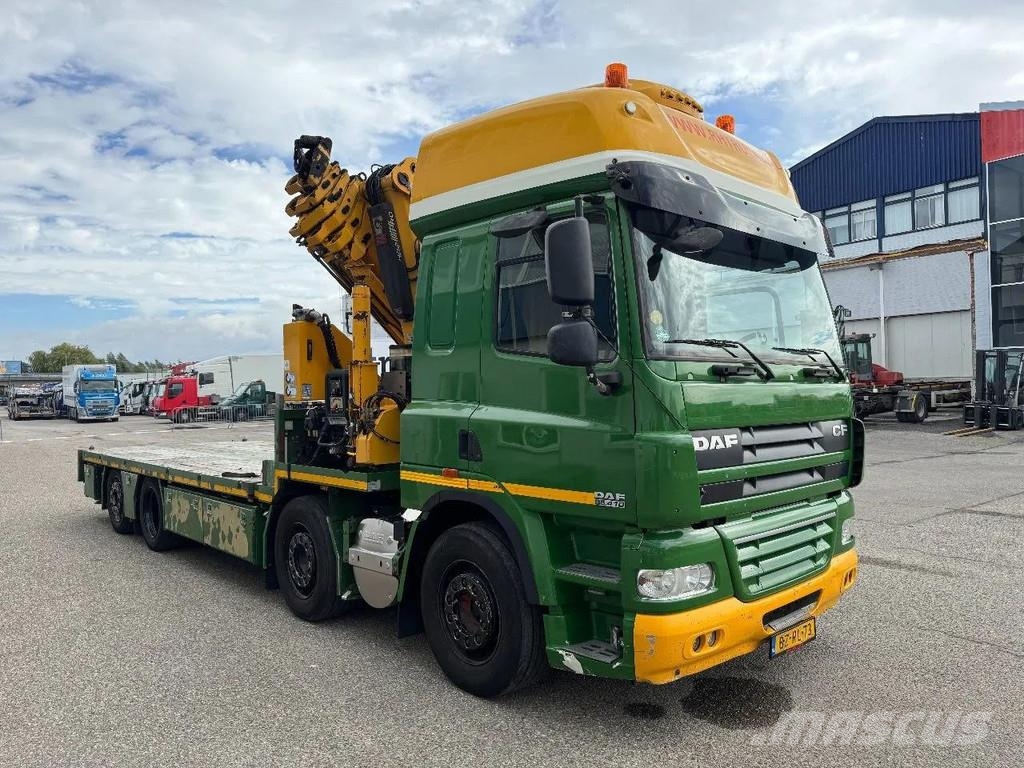 DAF CF 85.410 8X2 HIAB 422EP5 + REMOTE CONTROL Kranen voor alle terreinen