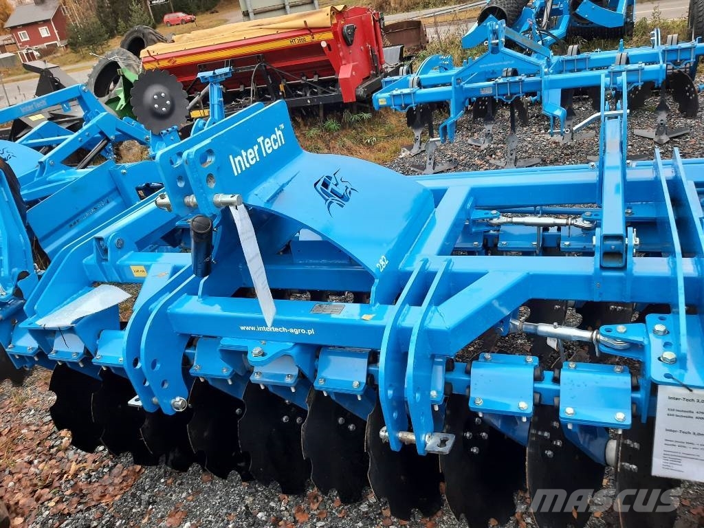 Inter-Tech 3,0 lautasmuokkain 610mm Kiekkomultaimet ja lautasäkeet