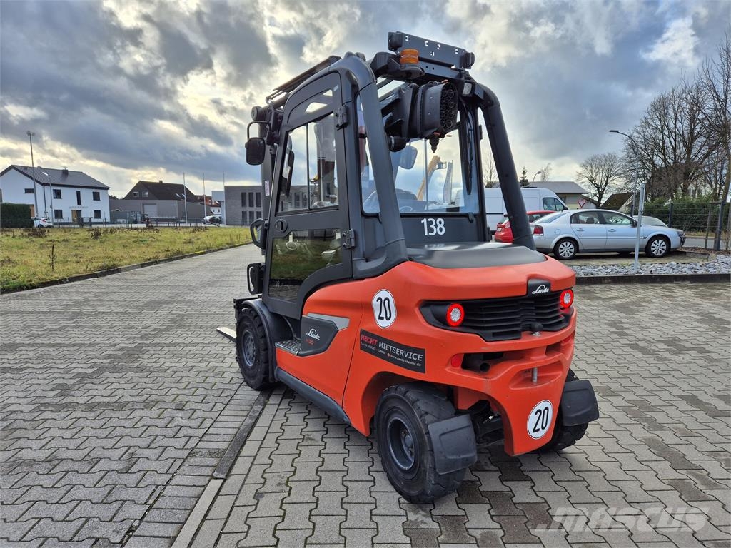 Linde H30D - 1202 Дизельні навантажувачі