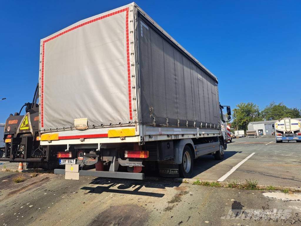 Mercedes-Benz ATEGO 1222L Φορτηγά Kαρότσα με ανοιγόμενα πλαϊνά