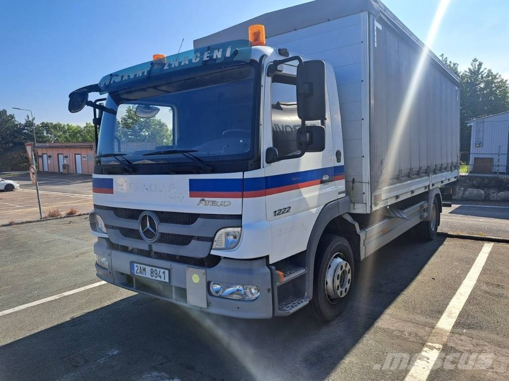 Mercedes-Benz ATEGO 1222L Φορτηγά Kαρότσα με ανοιγόμενα πλαϊνά