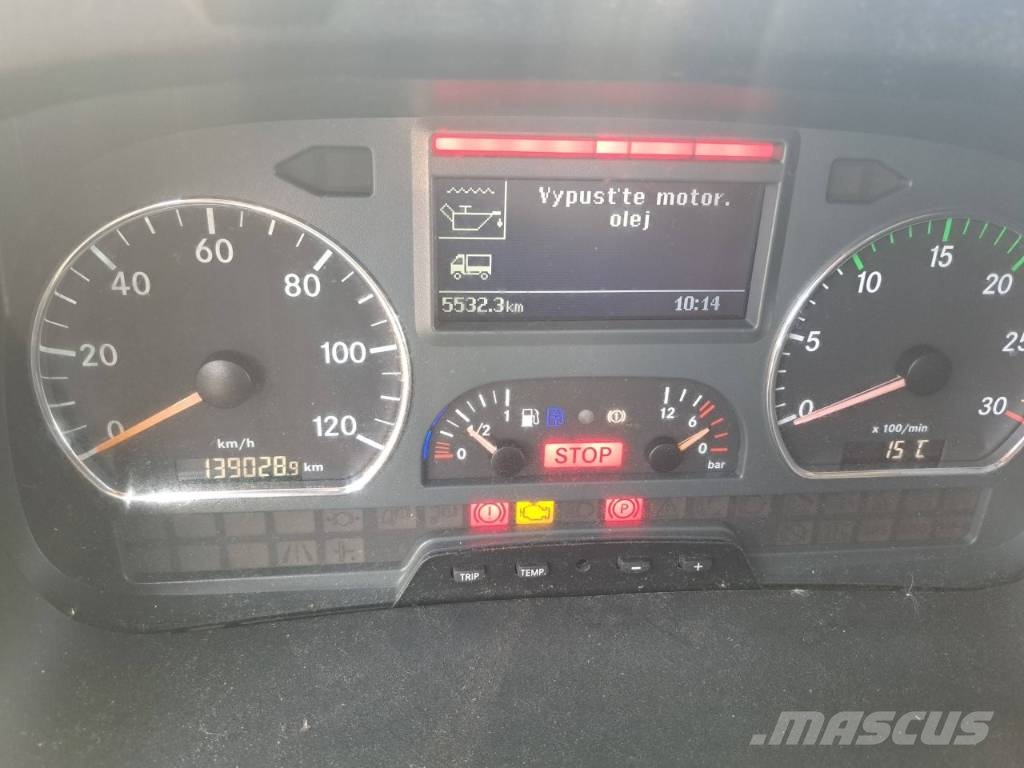 Mercedes-Benz ATEGO 1222L Φορτηγά Kαρότσα με ανοιγόμενα πλαϊνά
