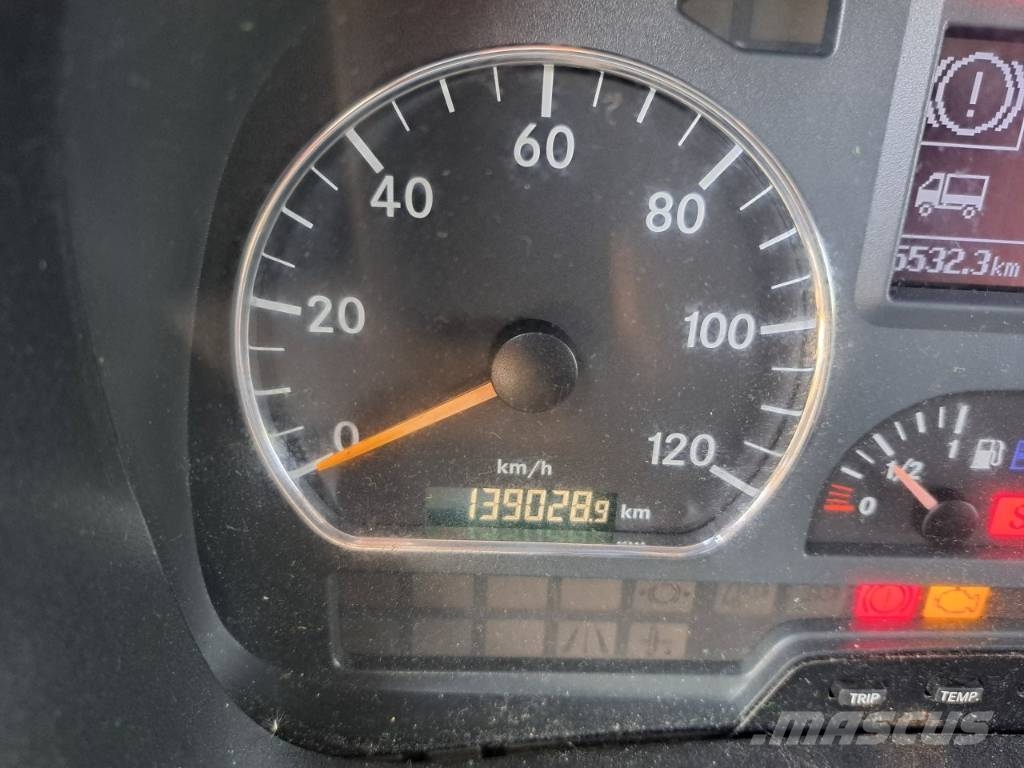 Mercedes-Benz ATEGO 1222L Φορτηγά Kαρότσα με ανοιγόμενα πλαϊνά