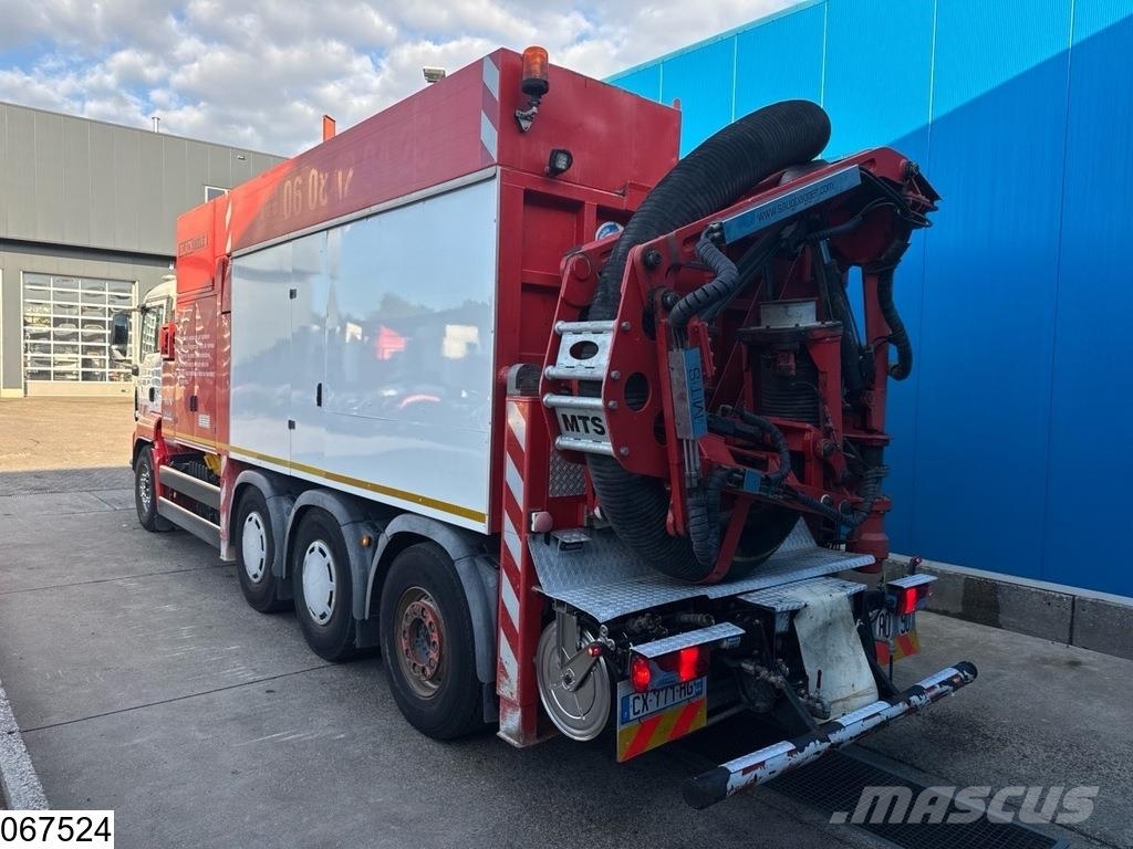 MAN TGS 32 480 8x4, EURO 5, MTS 4A14T 34MV Vakuumski tovornjaki
