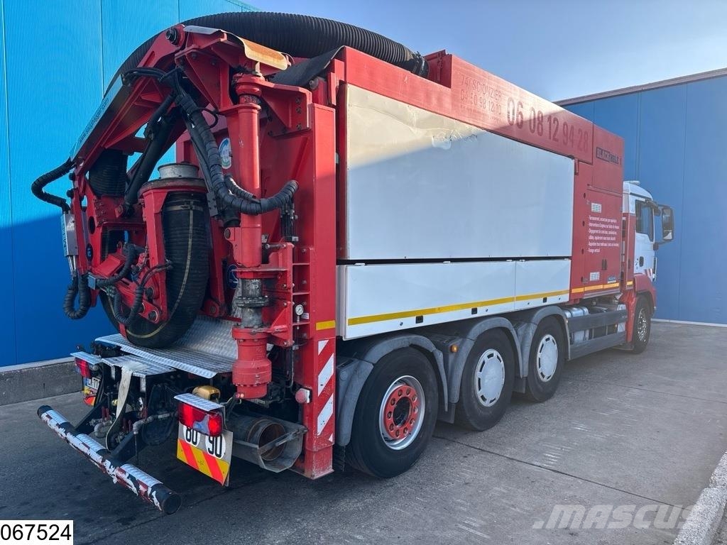 MAN TGS 32 480 8x4, EURO 5, MTS 4A14T 34MV Vakuumski tovornjaki