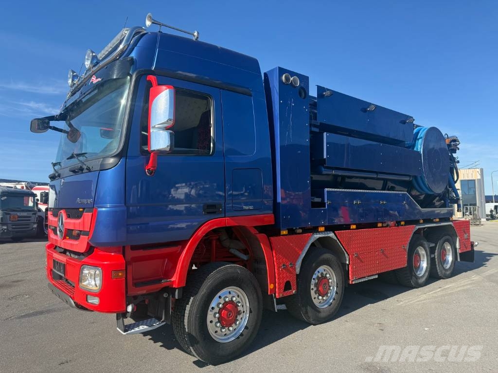 Mercedes-Benz Actros 4151 8x8 V8 Hvidtved Larsen RECycler 410, 2013 ...