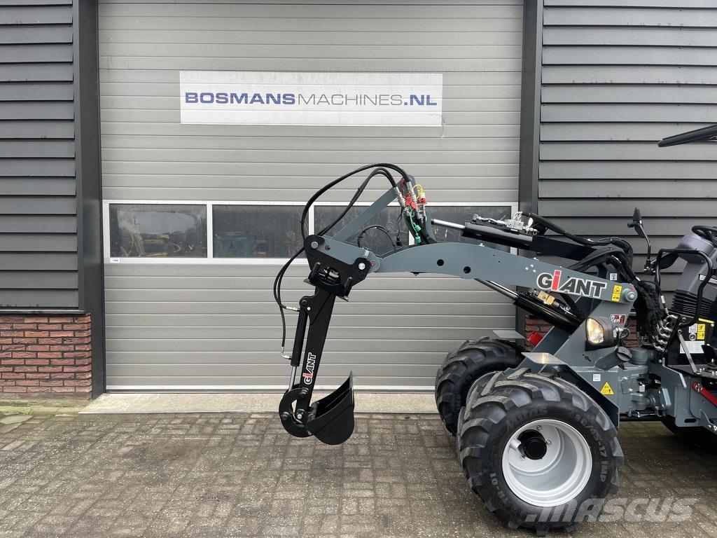 GiANT graafarm hydraulisch zwenkbaar Muut koneet